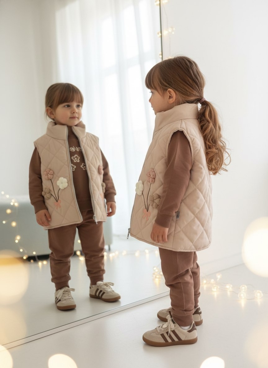 Джемпер + штаны + жилетка