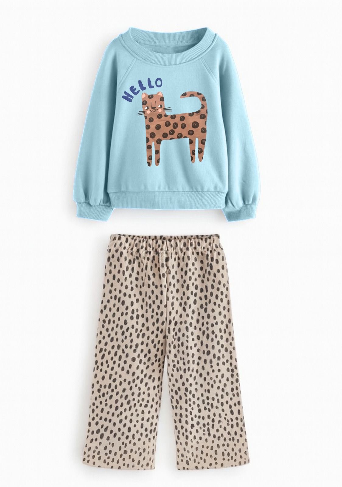 Набор : джемпер + брюки палаццо