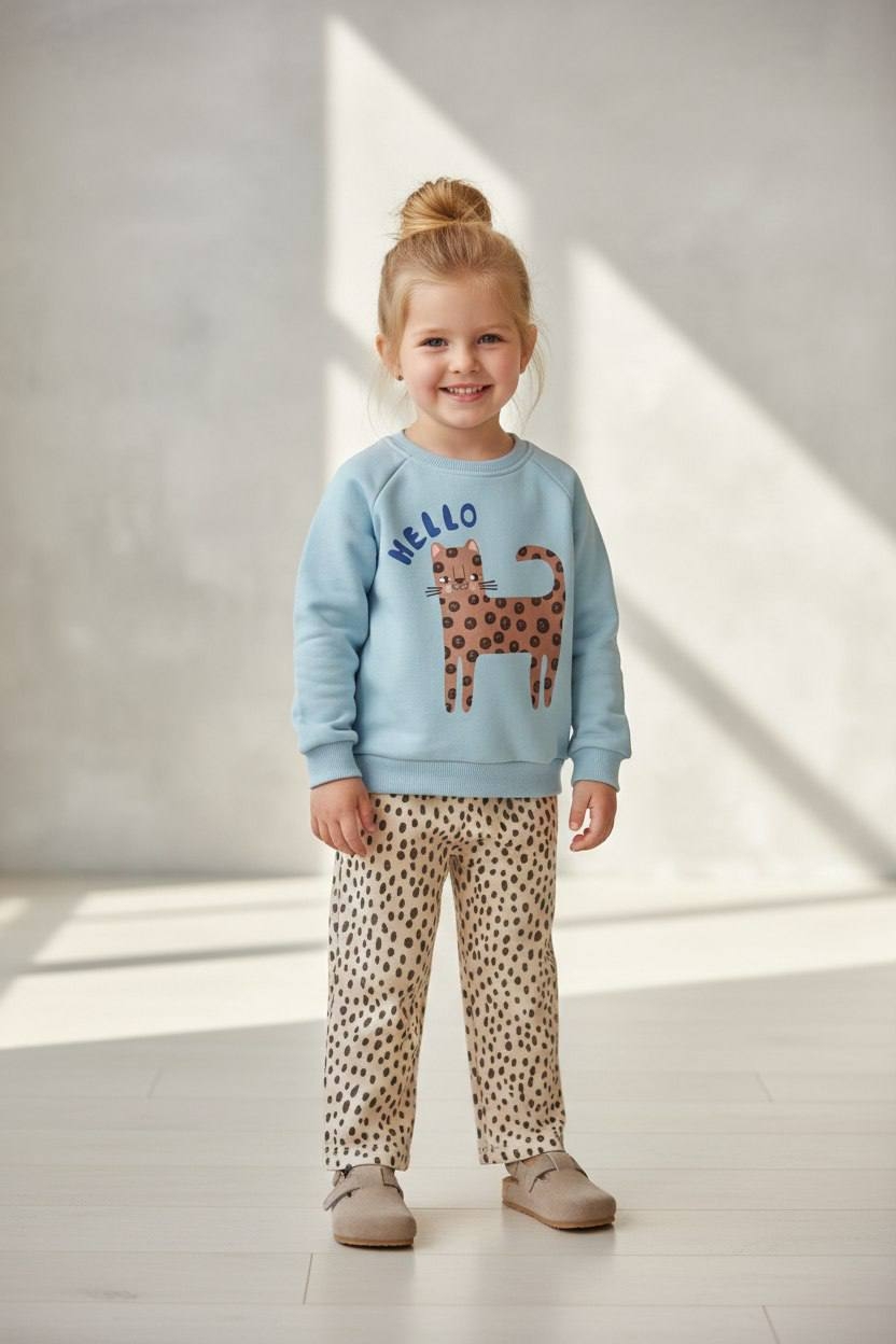 Джемпер + брюки палаццо